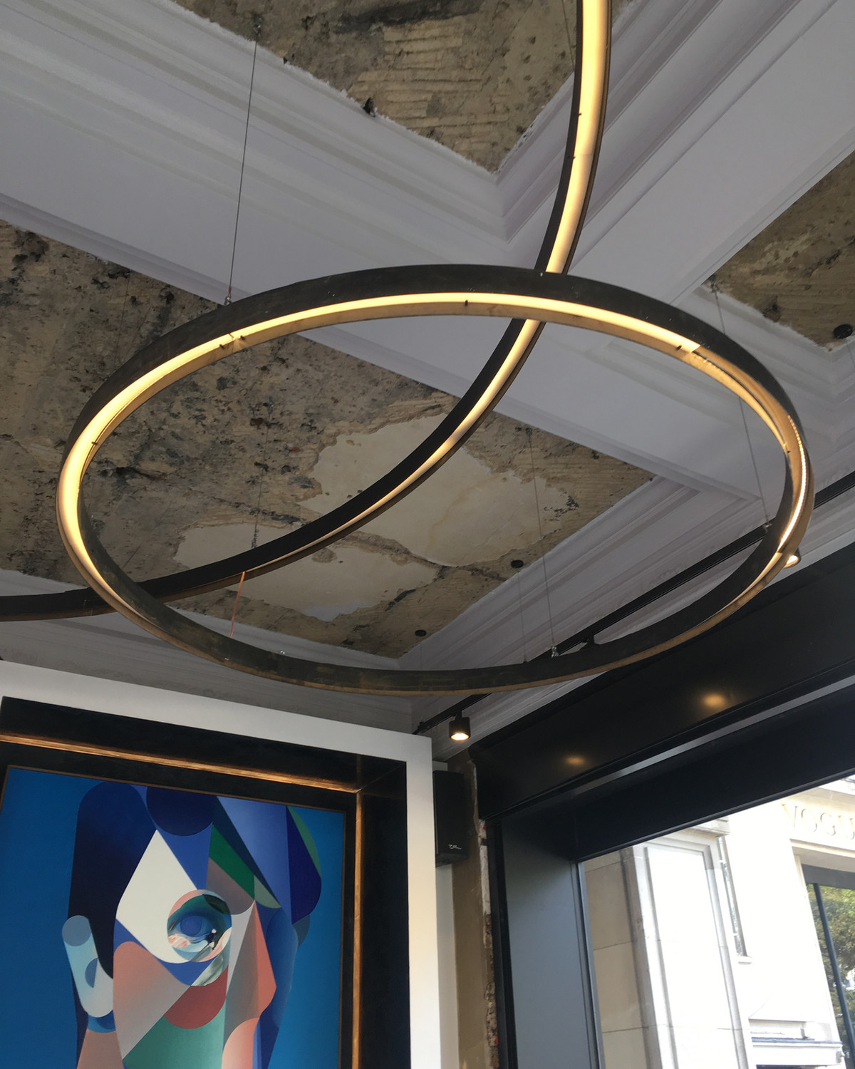 Luxury steel lighting