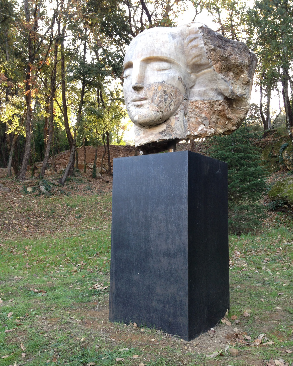 Sculpture plinth fabricated by Can of Gas